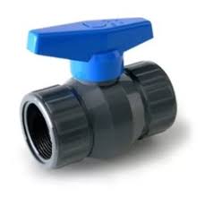 llave de paso 3/4'  esferica pvc duke N