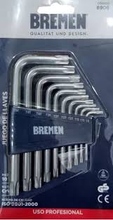 llave torx juego BREMEN 