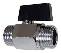 llavin esferico 3/8 M-M bronce para gas mega N