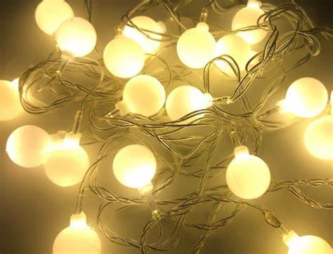 luces navideñas bolita led N 