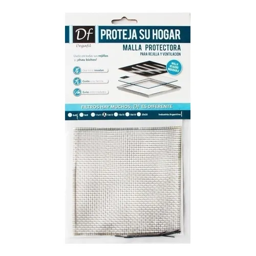 malla protectora rejilla/ventilacion 10*10