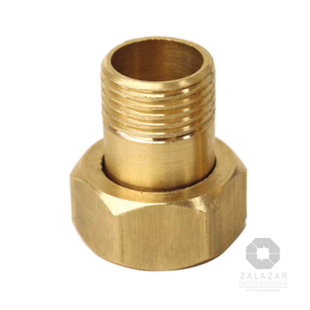 media union bronce 1/2 x 3/8 N