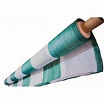 mediasombra RAYADA verde y blanco N.