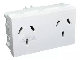 modulo toma doble blanco j200 jeluz N.