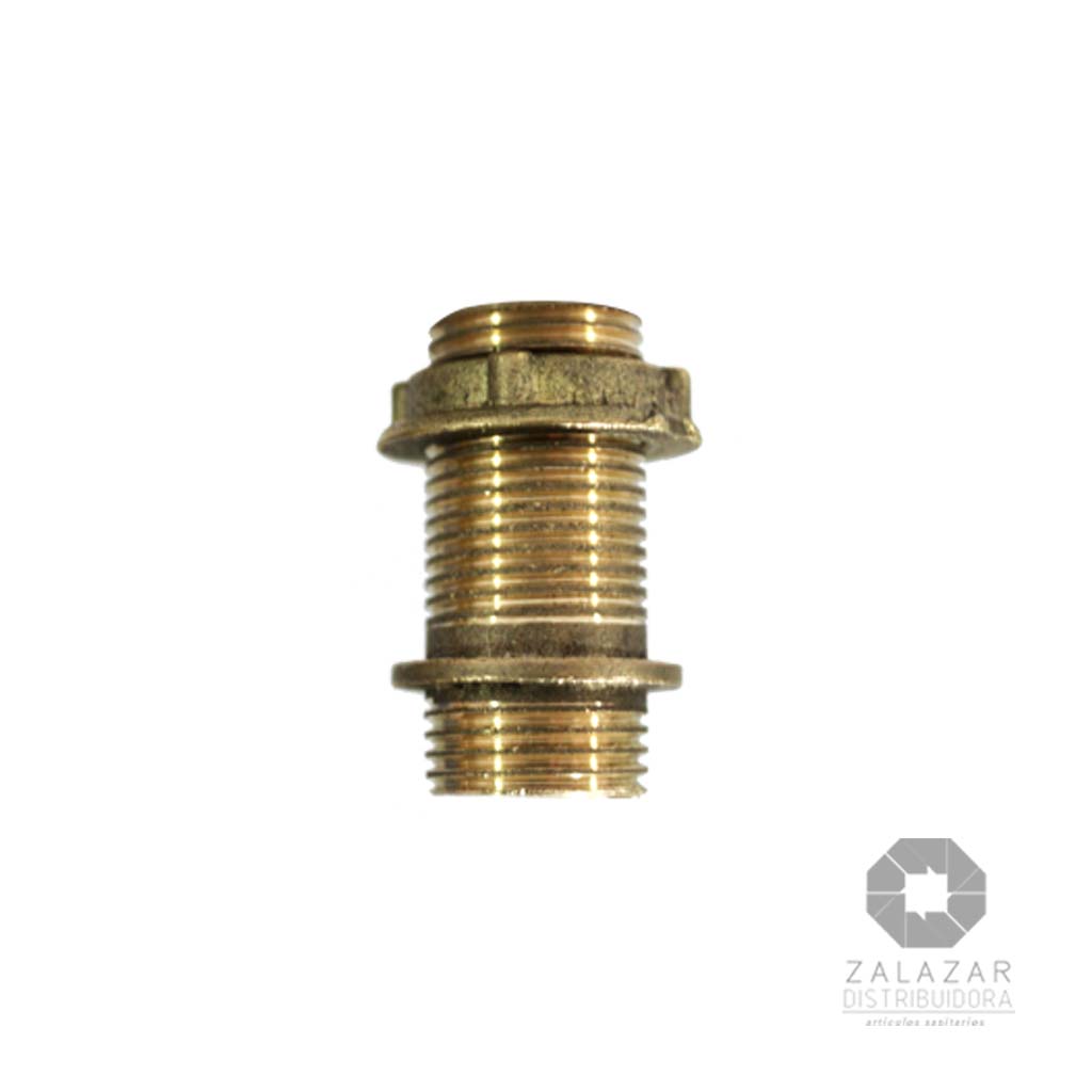 niple bronce para flotante intercambiable para deposito de embutir N