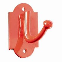 [199005] percha aluminio 1 gancho roja N