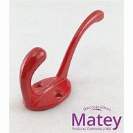 [199008] percha aluminio DOBLE roja N