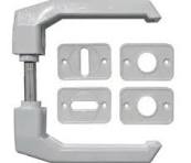 picaporte PLASTICO BLANCO N