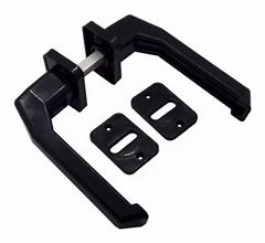 picaporte PLASTICO negro N
