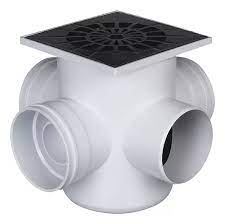 pileta CAMARA desengrasadora 20 x 20 con 4 bocas Ovecam pvc ovcam N