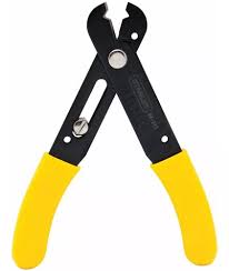 pinza pela cable amarilla importado N