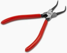 [3309] pinza seeger seguer cerrar CURVA 7" BREMEN 