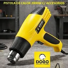[dog54065] pistola calor DOGO 2000W C/ accesorios