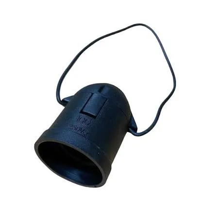 portalampara c/chicote vaquelita percanplast  101 negro