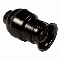 portalampara negro 3 piezas 3p N