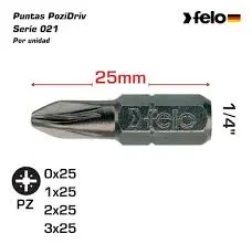 punta felo PZ 2 x 25 N 