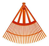 [167067] rastrillo barre hoja plastico CRECCIO gigante (sin cabo)
