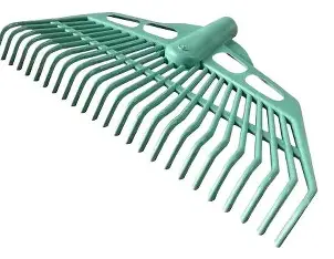 [212002] rastrillo barre hoja pvc chico sin cabo