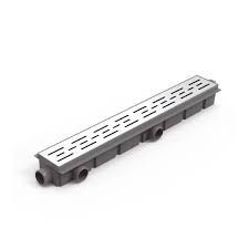 [rp33] rejilla lineal inox 60 cm desague base abs N