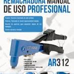 remachadora Argenrap PROFESIONAL 2mordazas  Ar 280 N
