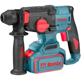 [8678] rotomartillo RONIX Inalambrico 20v sds2.5 joules inc/1B-4ah+carg+maletin