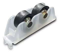 rueda pvc para carpinteria aluminio carro doble N
