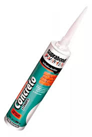 [gmx cto 280 g] silicona sellador acrilico Concreto y Cemento 280cc Suprabond N