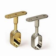 soporte para caño de placard fleje N
