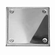 tapa ciega de piso 10 x10 acero comun N