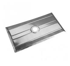 tapa exterior Acero Inoxidable para deposito de embutir agujero chico tipo Franklin N