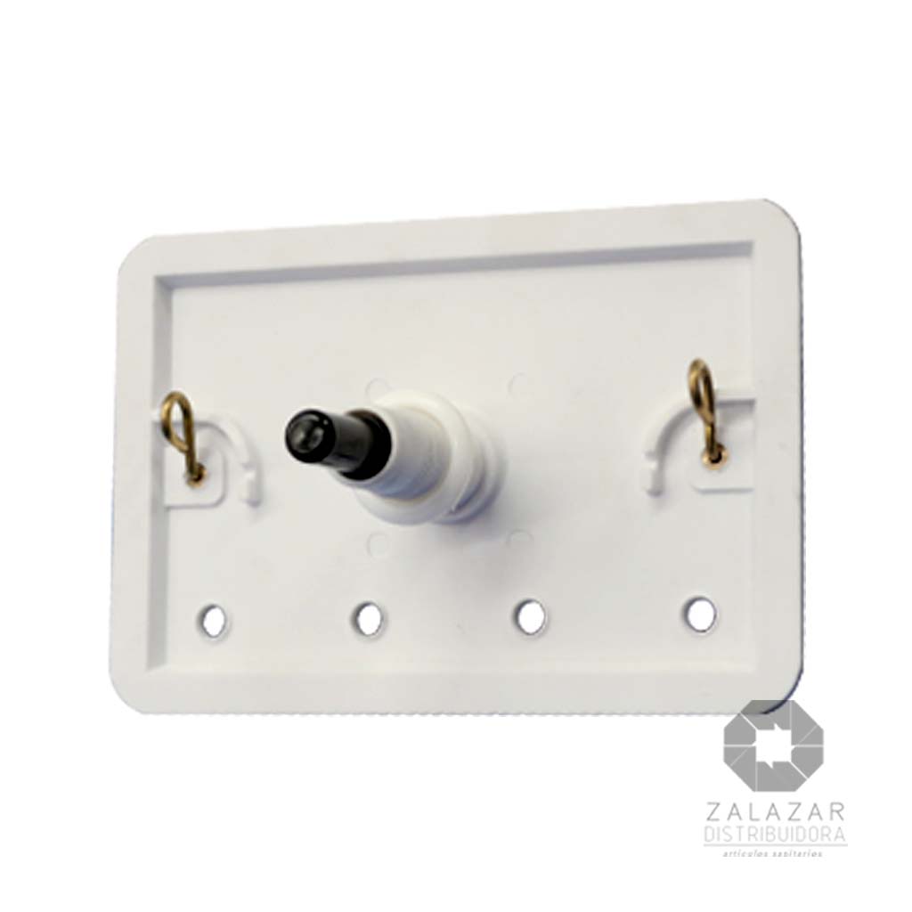 tapa ideal con boton para deposito embutir N