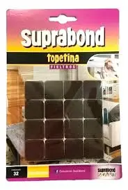 topetina fieltro autoadhesivo suprabond cuadradas 32 unid. +