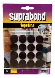 topetina fieltro autoadhesivo suprabond redonda 32 uni. 