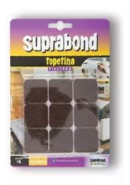 [tpr f 30 m] topetina fieltro rectangular Marron 18 unid. 30x30 Suprabond N