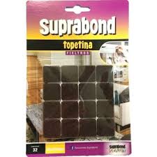 [tpr f 20 m] topetina fieltro rectangular Marron 32 unid. 20x20 Suprabond N