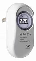 voltimetro BLANCO enchufable 220v N